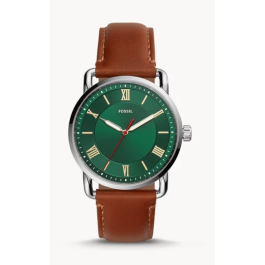 Uhrenarmband Fossil FS5540 Leder Braun 22mm